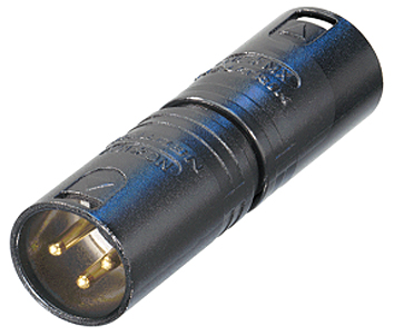NEUTRIK ADAPTOR XLR ΑΡΣ.ΣΕ XLR ΑΡ.ΜΑΥΡ