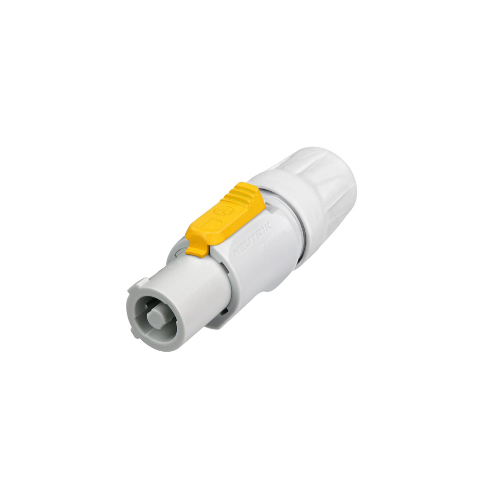 NEUTRIK LOCKABLE CABLE CONNECTOR POWER-OUT SCREW TERMINALS GREY