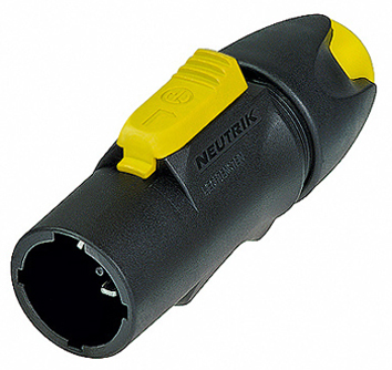 NEUTRIK LOCKING MALE CABLE CONNECTOR, SCREW TERMINALS