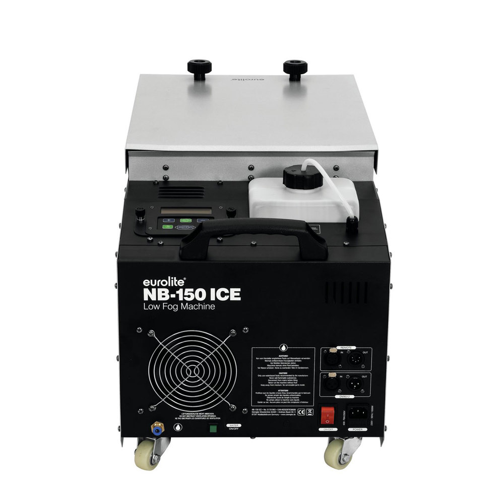 EUROLITE EUROLITE NB-150 ICE Low Fog Machine
EUROLITE NB-150 ICE Low Fog Machine
ICE Low Fog Machine