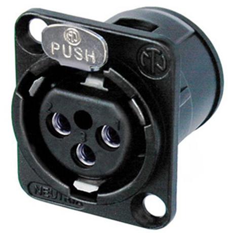 NEUTRIK 3 PIN ΘΗΛ. XLR