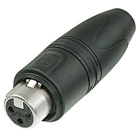 NEUTRIK HEAVY DUTY MALE 3 POLE XLR CABLE CONNECTOR FOR OUTDOOR USE