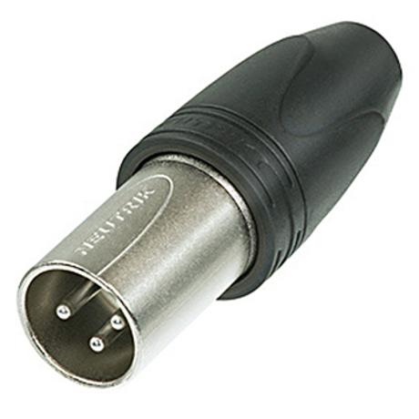NEUTRIK HEAVY DUTY MALE 3 POLE XLR CABLE CONNECTOR FOR OUTDOOR USE