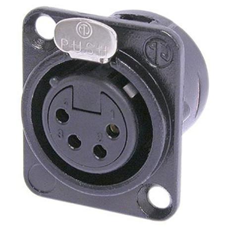 NEUTRIK 4 POLE FEMALE RECEPTACLE