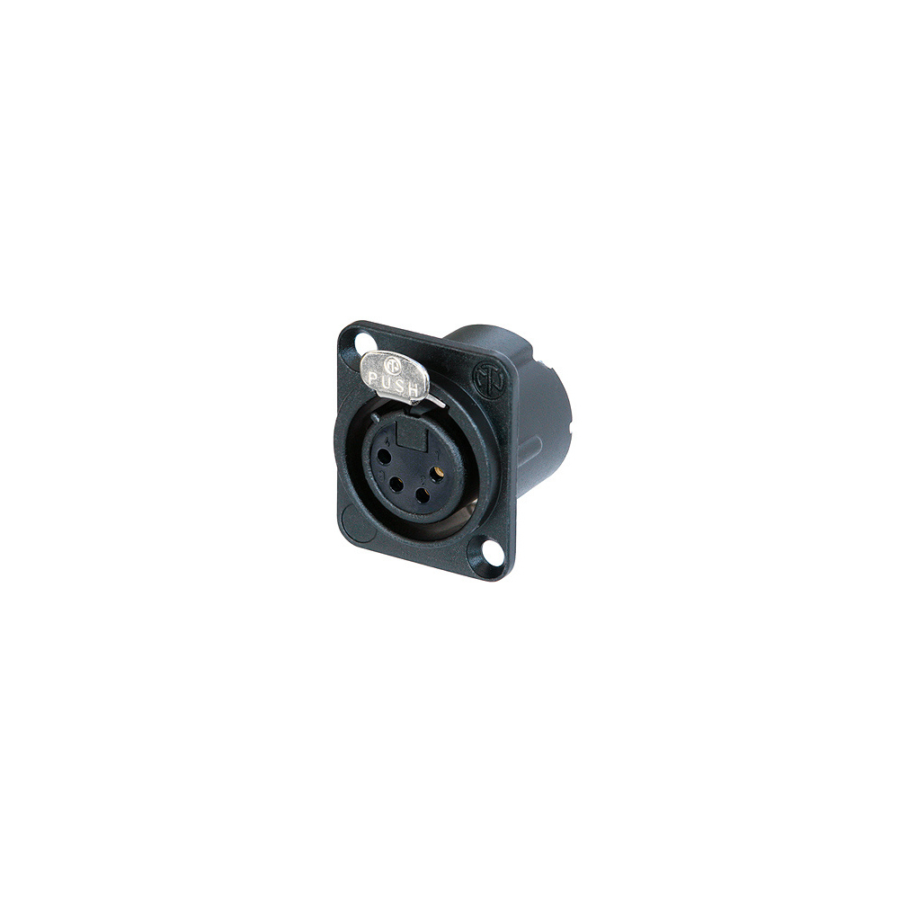 NEUTRIK 4 POLE FEMALE RECEPTACLE