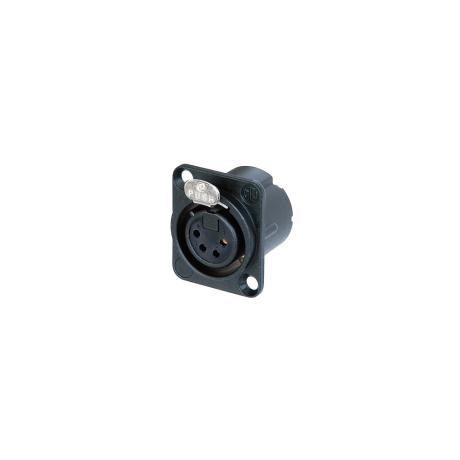 NEUTRIK 4 POLE FEMALE RECEPTACLE