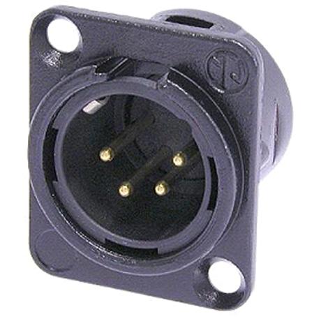 NEUTRIK 4 POLE MALE RECEPTACLE