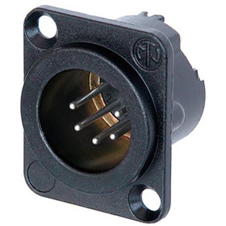 NEUTRIK 5 POLE MALE RECEPTACLE