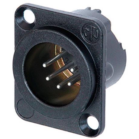 NEUTRIK 5 POLE MALE RECEPTACLE