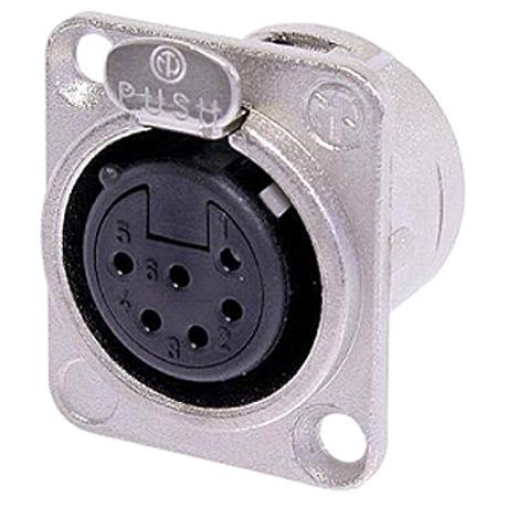 NEUTRIK 6 POLE FEMALE RECEPTACLE