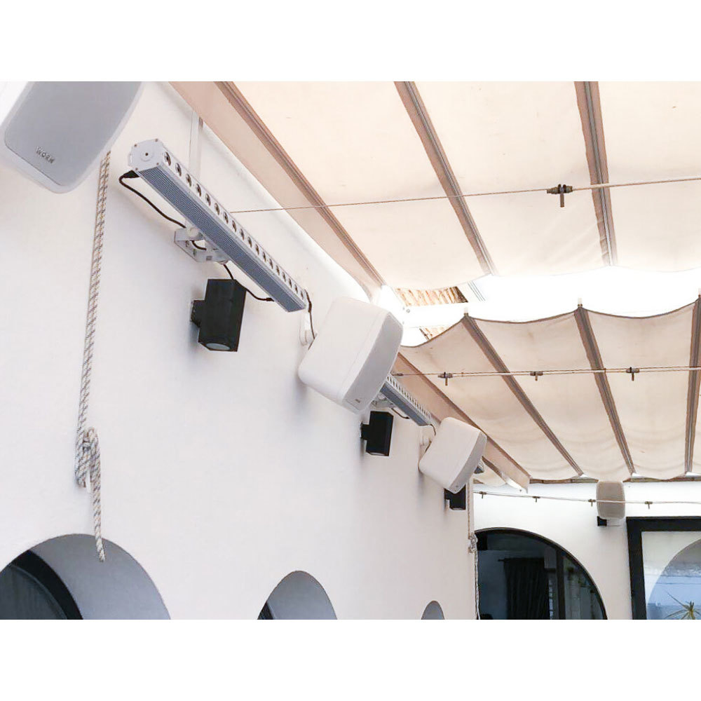 WORK ΗΧΕΙΟ 2 ΔΡΟΜΩΝ 16W/100V-8W ΛΕΥΚΟ