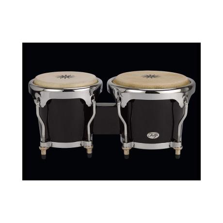 NATAL WOOD BONGOS CHROME HARDWARE BLK GLOSS