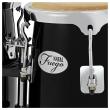 NATAL WOOD CONGAS CHROME HARDWARE 2 STAND BLK GLOSS