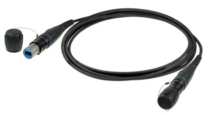 NEUTRIK XTREME FIBER OPTIC CABLE WITH OPTICALCON 15m