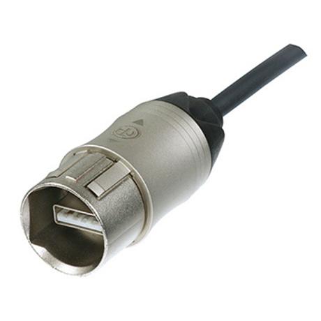 NEUTRIK CABLE 3m WITH PLUG TYPE A, USB 2.0 COMPATIBLE