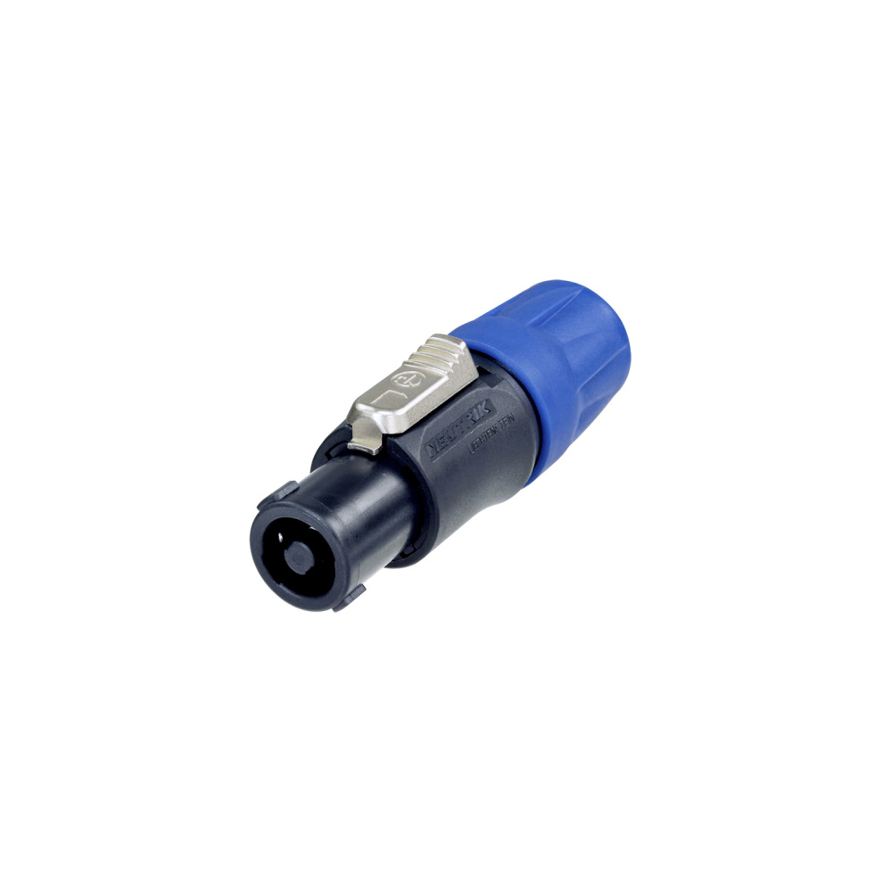 NEUTRIK 4 POLE CABLE CONNECTOR, CHUCK TYPE STRAIN RELIEF