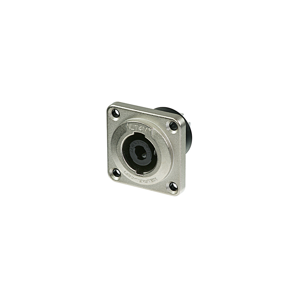 NEUTRIK 4 POLE MALE CHASSIS CONNECTOR