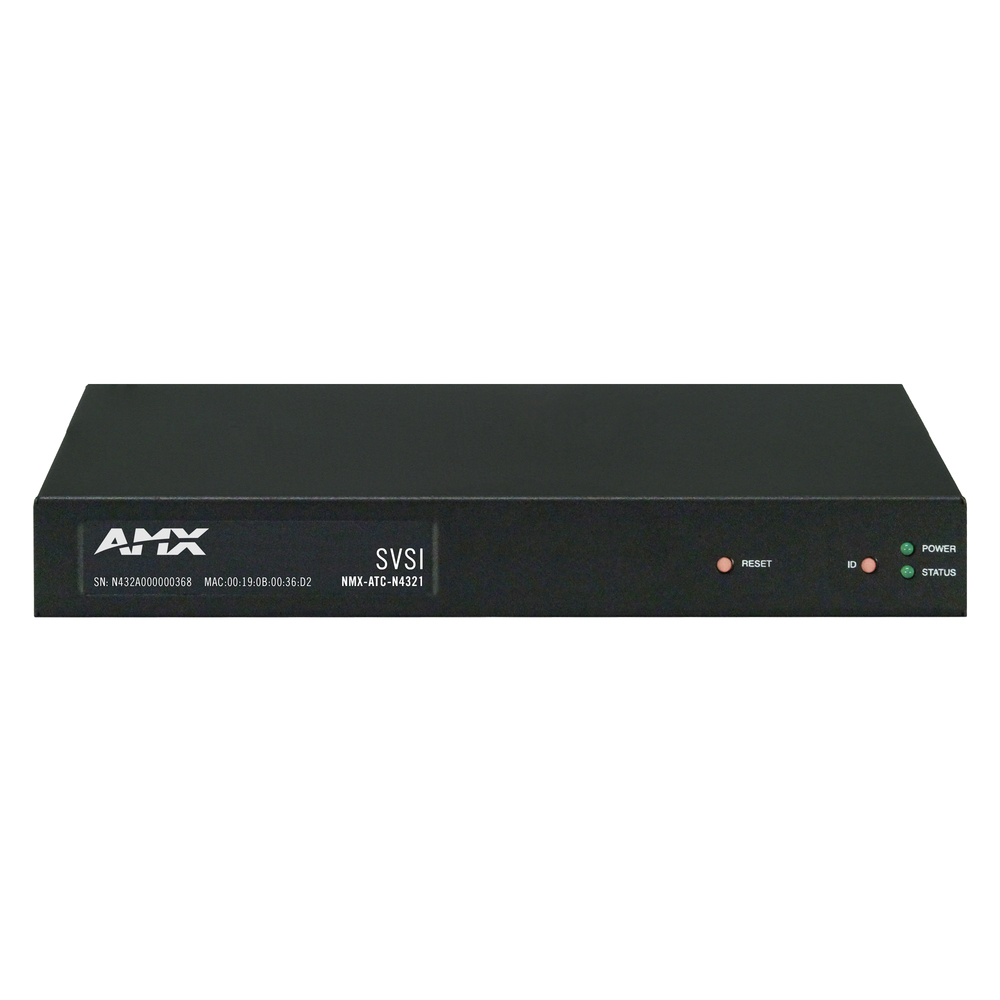 AMX SVSI AUDIO TRANSCEIVER AUDIO-OVER-IP