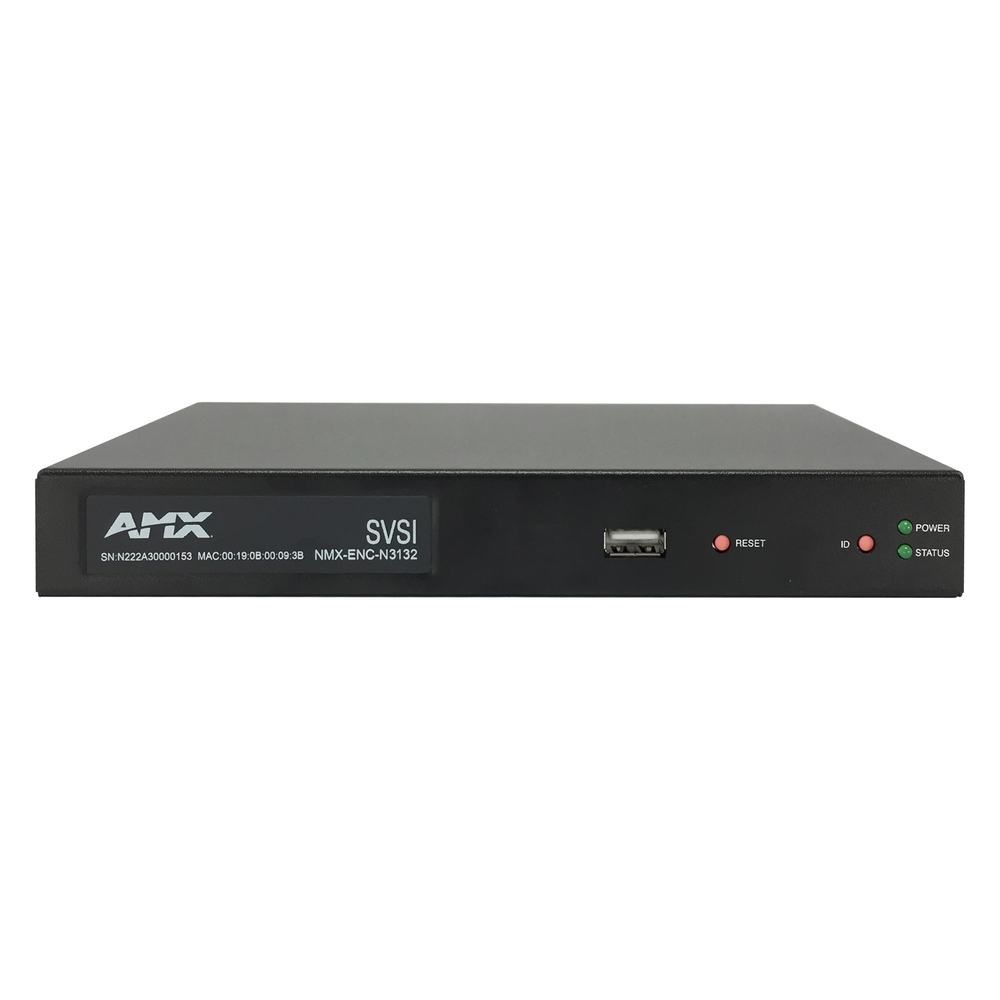 AMX SVSI STAND-ALONE H.264 ENCODER WITH USB FOR RECORD