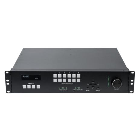 AMX 6X2 PRESENTATION SWITCHER READY NETWORKED AV SLOTS