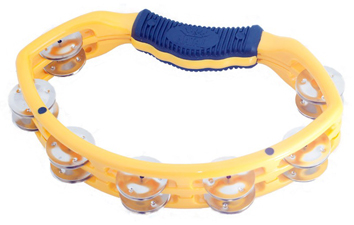 NATAL SPIRIT TAMBOURINE YELLOW