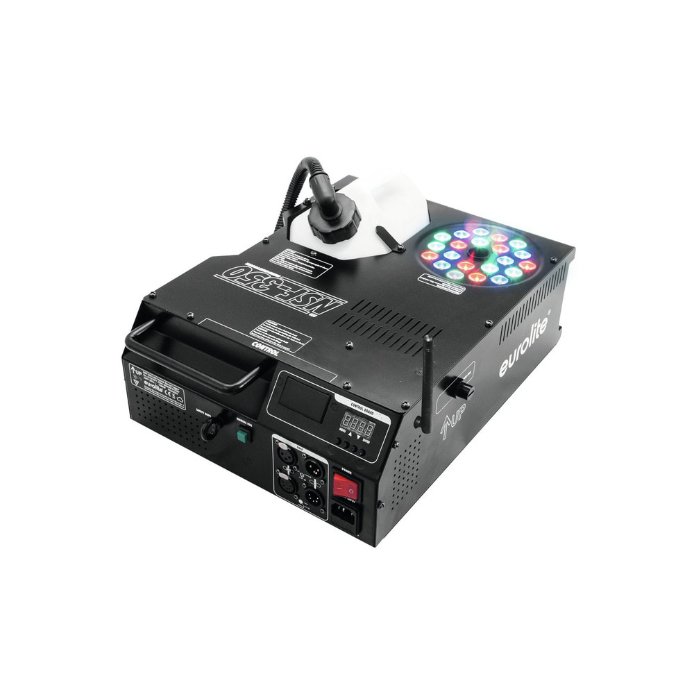 EUROLITE DMX fog machine with 1500W,vertical/horizontal