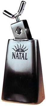 NATAL 1-2'' COWBELL BLK NICKEL WITH SCREW
