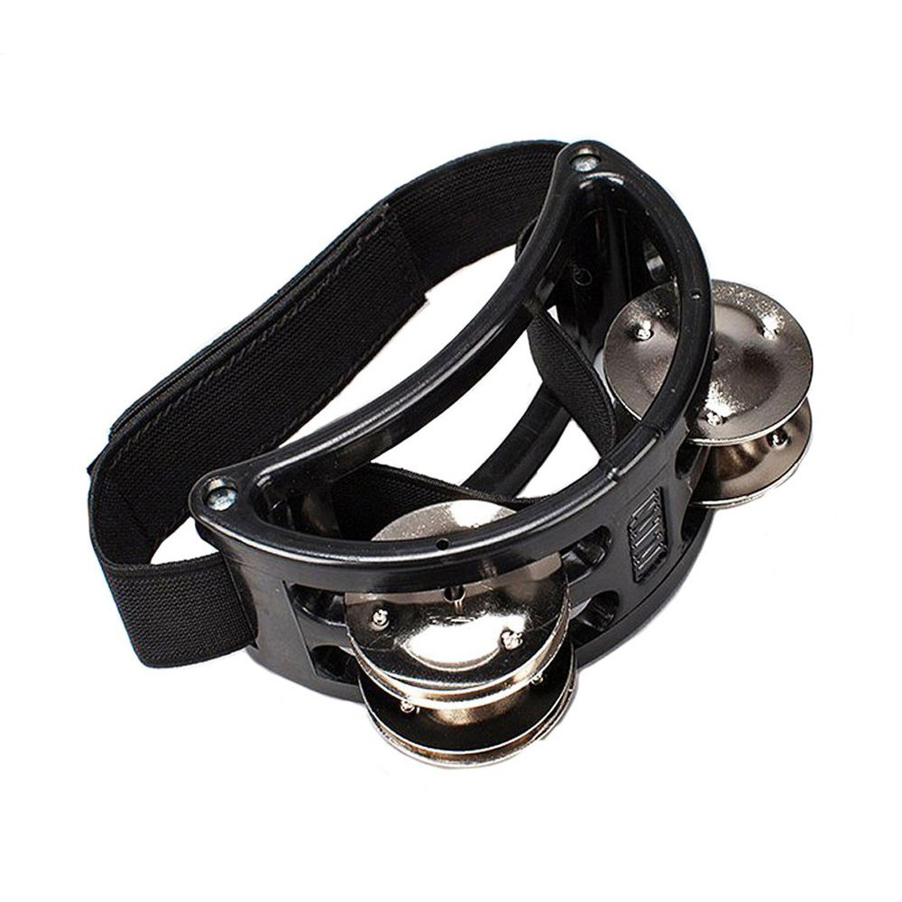 NATAL NATAL FOOT TAMBURINE BLACK