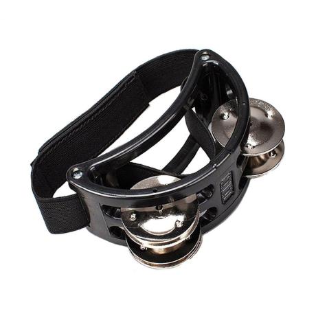 NATAL NATAL FOOT TAMBURINE BLACK