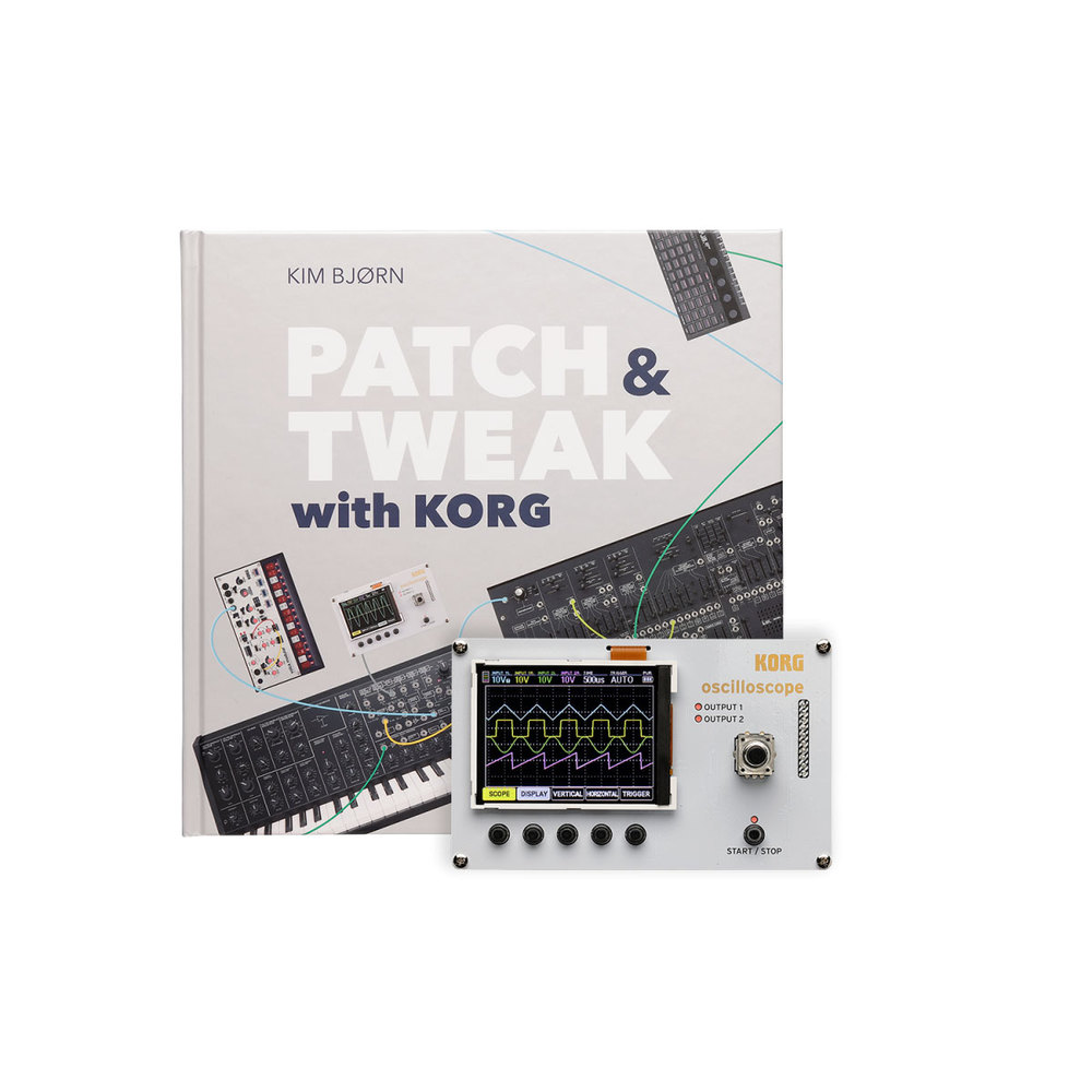 KORG OSCILLOSCOPE KIT + PATCH + TWEAK BOOK