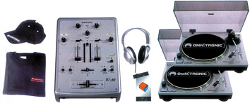 OMNITRONIC SET:2xPICKUP/1xDJ42/1xSHP-220