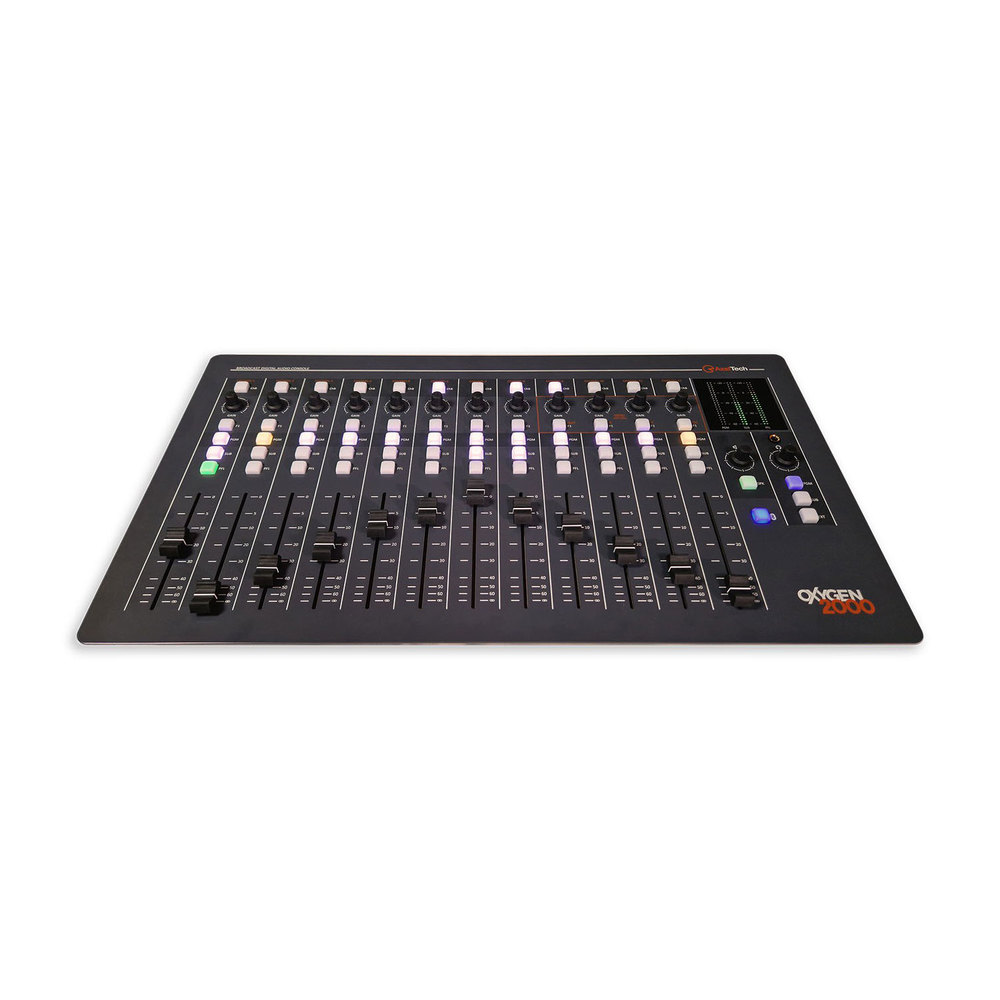 AXEL TECHNOLOGY Ψηφιακή κονσόλα broadcast 12 Faders, 3+2 Mic IN, 3