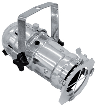 EUROLITE PAR-16 HOUSING WITH GX-5.3 SOCKET FOR 12 V MR-16 LAMP SLV