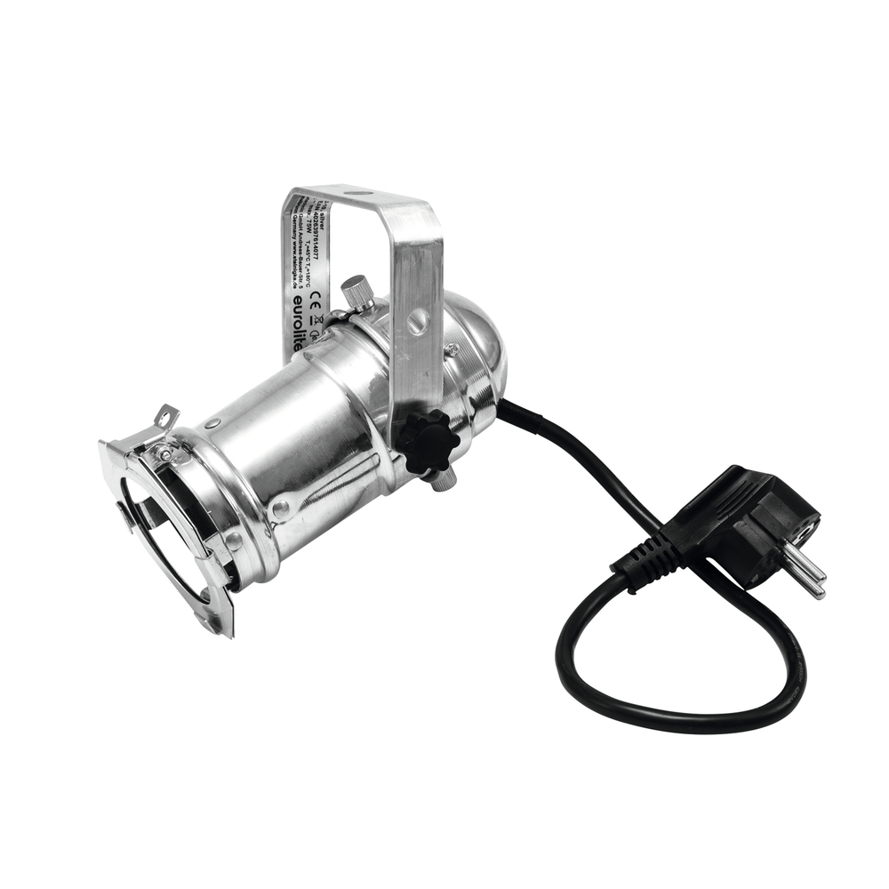 EUROLITE PAR-16 HOUSING WITH GU-10 SOCKET (WITH PLUG + CABLE) SLV