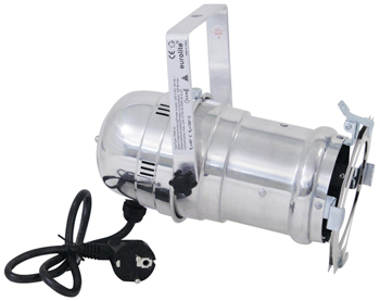 EUROLITE PAR-30 HOUSING WITH E-27 SOCKET (WITH PLUG + CABLE) SLV