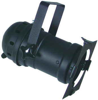 EUROLITE PAR-46 HOUSING WITH E-27 SOCKET (WITH PLUG + CABLE) BLK