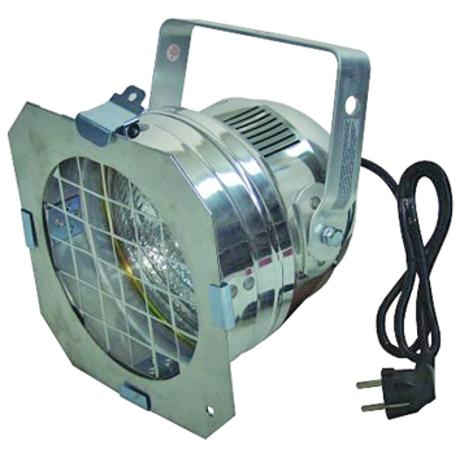 EUROLITE PAR-56 HOUSING WITH SILICONE CABLE AND OPEN CABLE ENDS SLV