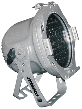 COEMAR RGB LED PAR WITH 36LEDS X1W SILVER