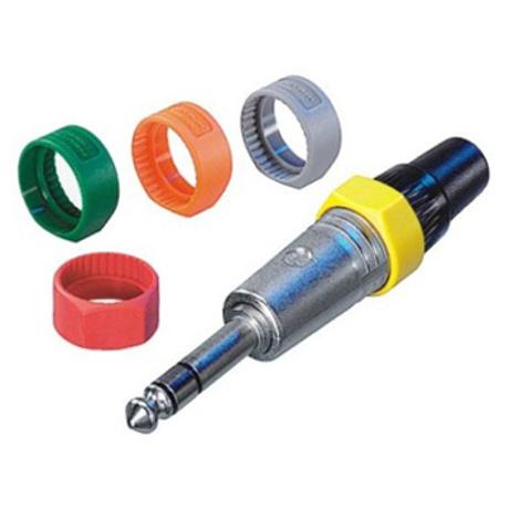 NEUTRIK COLORED RINGS (BROWN) WITH FLAT LABEL SURFACE FOR C-SERIES