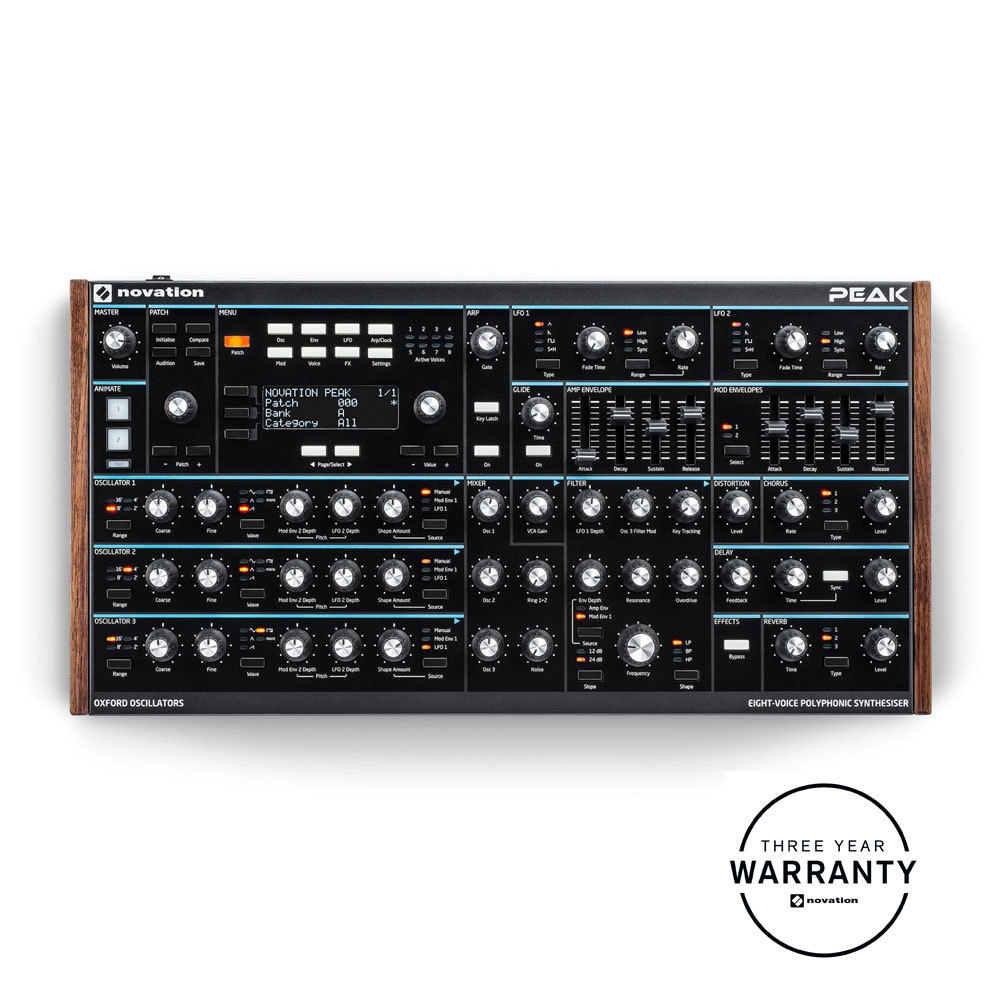 NOVATION 8 VOICE ANALOG MODULE