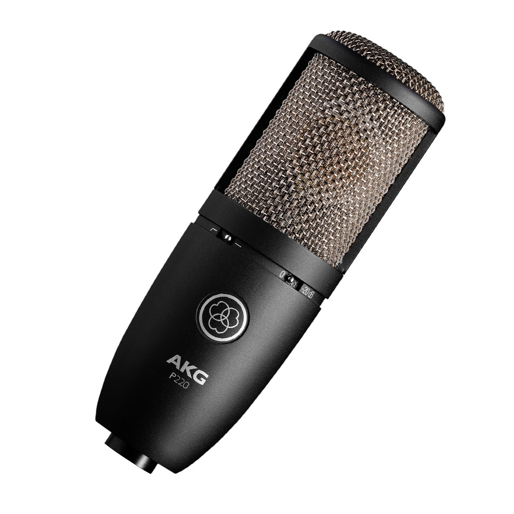 AKG LARGE-DIAPHRAGM TRUE CONDENSER MICROPHONE