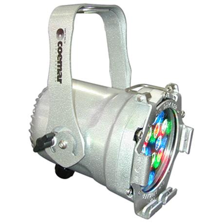 COEMAR PAR LED RGB 12LEDS X 1W SILVER