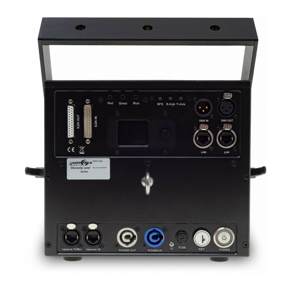 LASERWORLD DIODE LASER FULLCOLOR RGB 10.000mW + ShowNET + F/C