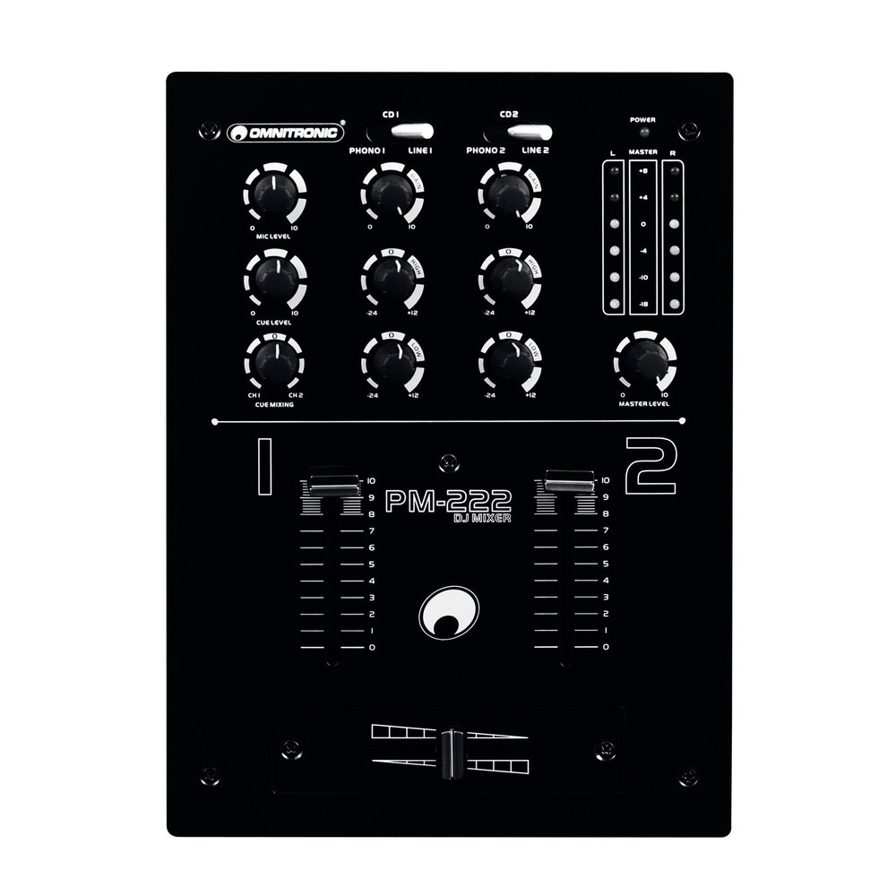 OMNITRONIC 2-CHANNEL DJ MIXER