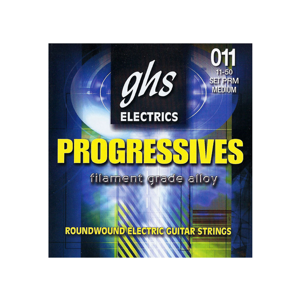 GHS ELECTRIC GUITAR STRINGS PROGRESSIVES M 011-050