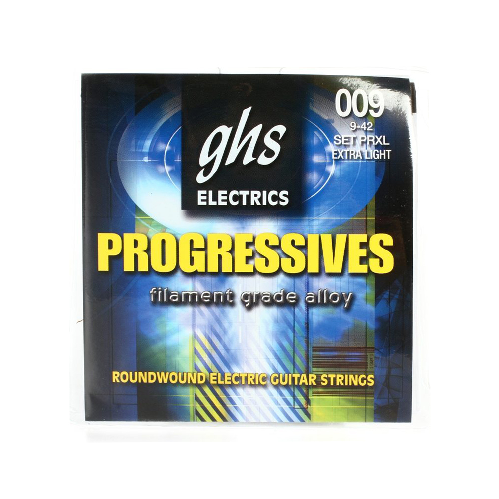 GHS ELECTRIC GUITAR STRINGS PROGRESSIVES XL 009-042