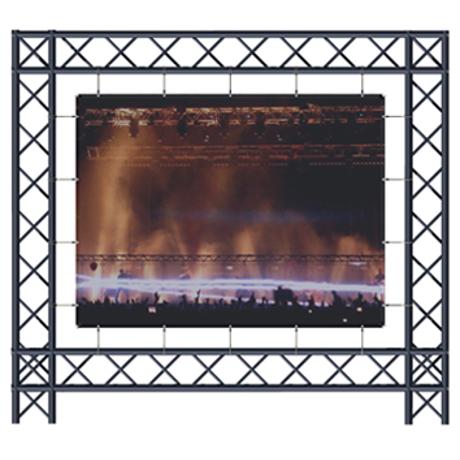 ADEO ΟΘΟΝΗ ΟΠΙΣΘΙΑΣ ΠΡΟΒΟΛΗΣ 300x169,16:9, VISION FOLD