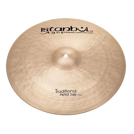 ISTANBUL CYMBAL CRASH PAPER THIN 16' TRADITIONAL