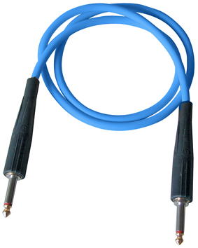 BESPECO PYTHON GUITAR CABLE 3m BLUE