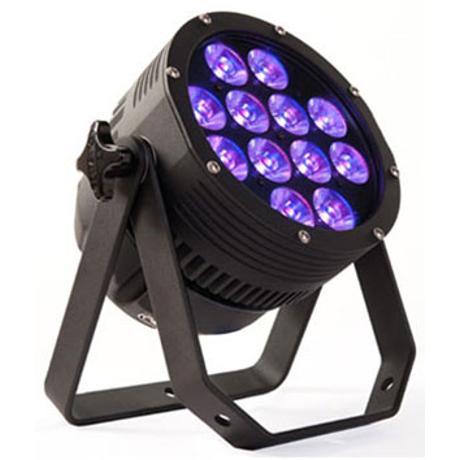 PIXELRANGE PAR LED 10, 112W F/C RGBW ΜΑΥΡΟΣ
